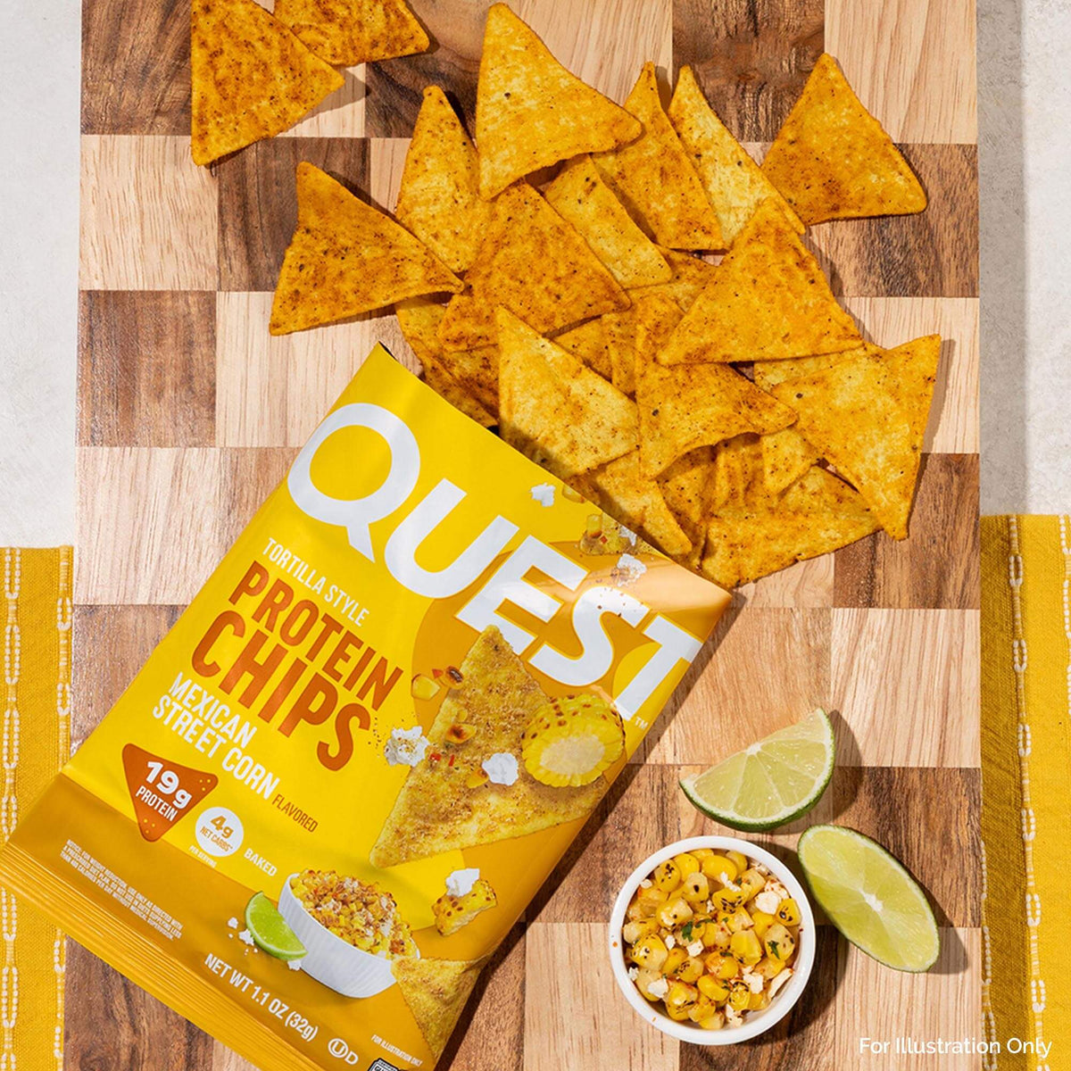 Mexican Street Corn Tortilla Style Protein Chips